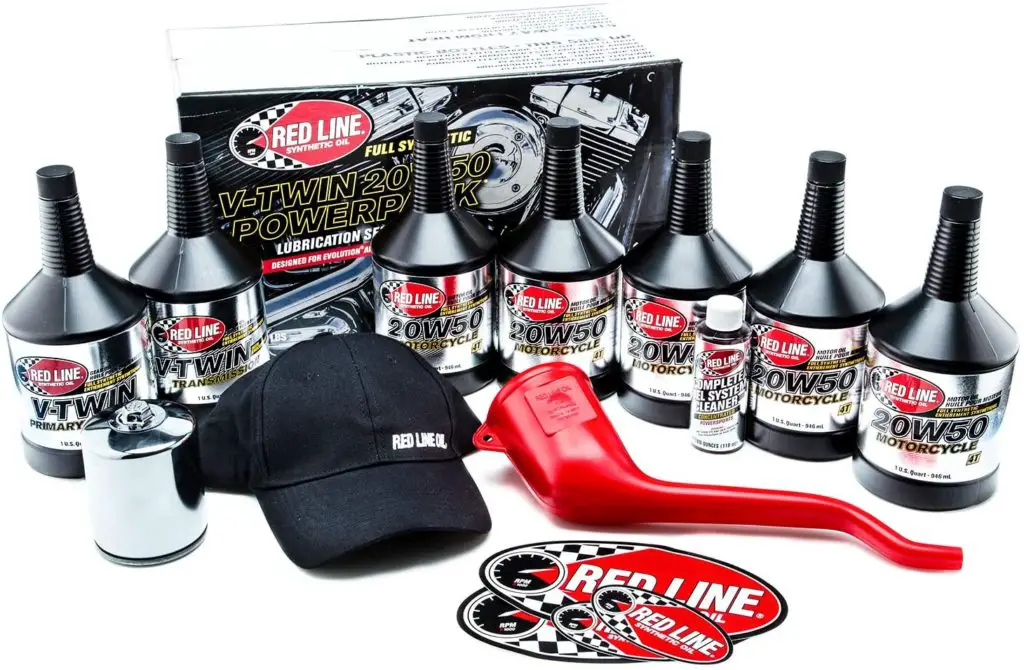Red-Line-90226-Big-Twin-20w50-Power-Pack-Oil-Package-with-KN-High-Performance-Oil-Filter