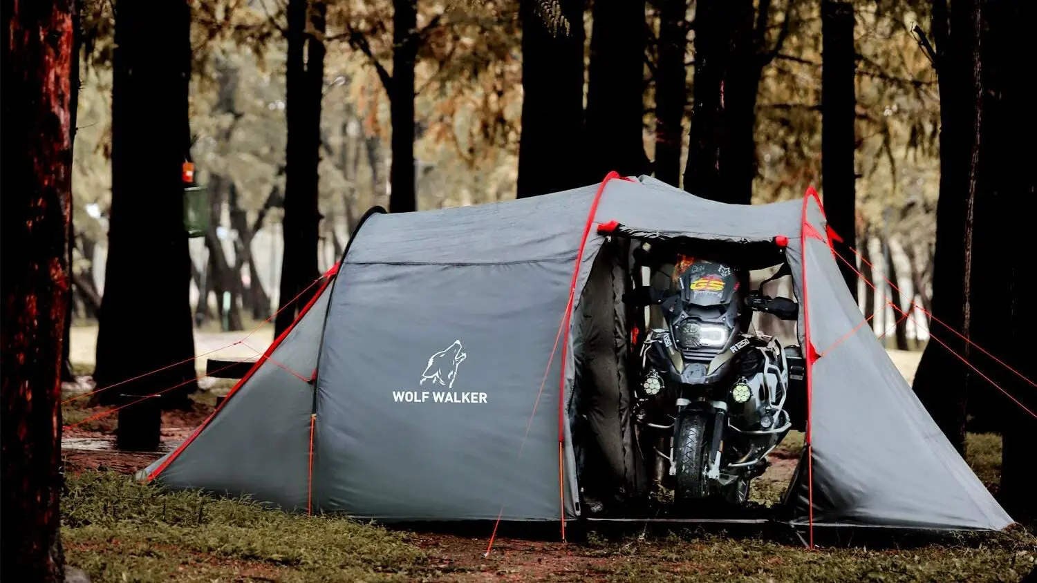 Wolf-Walker-Motorcycle-Tent-for-Camping-2-3-Person-Waterproof-Instant-Tents-with-Integrated-Motorcycle