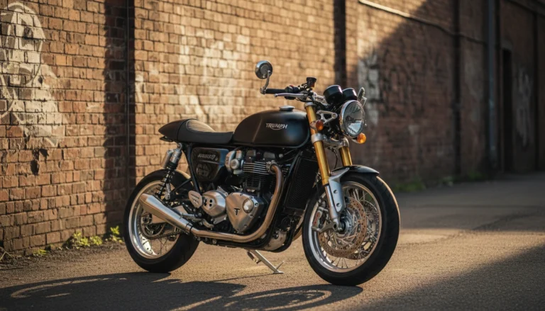 2026 Triumph Thruxton RS modern cafe racer profile