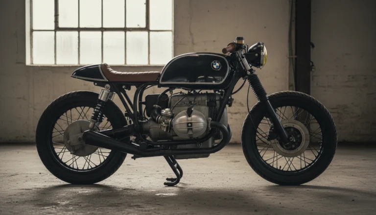BMW R100 cafe racer build - horizontal opposed boxer engine workshop