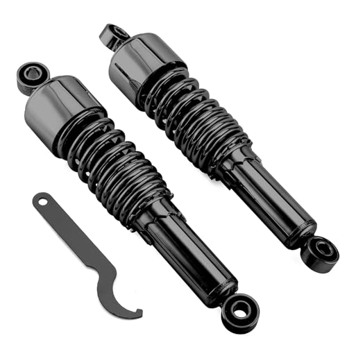 Mofun 13-inch Black Rear Shocks Lowering Kit for Harley Touring 1980-2026
