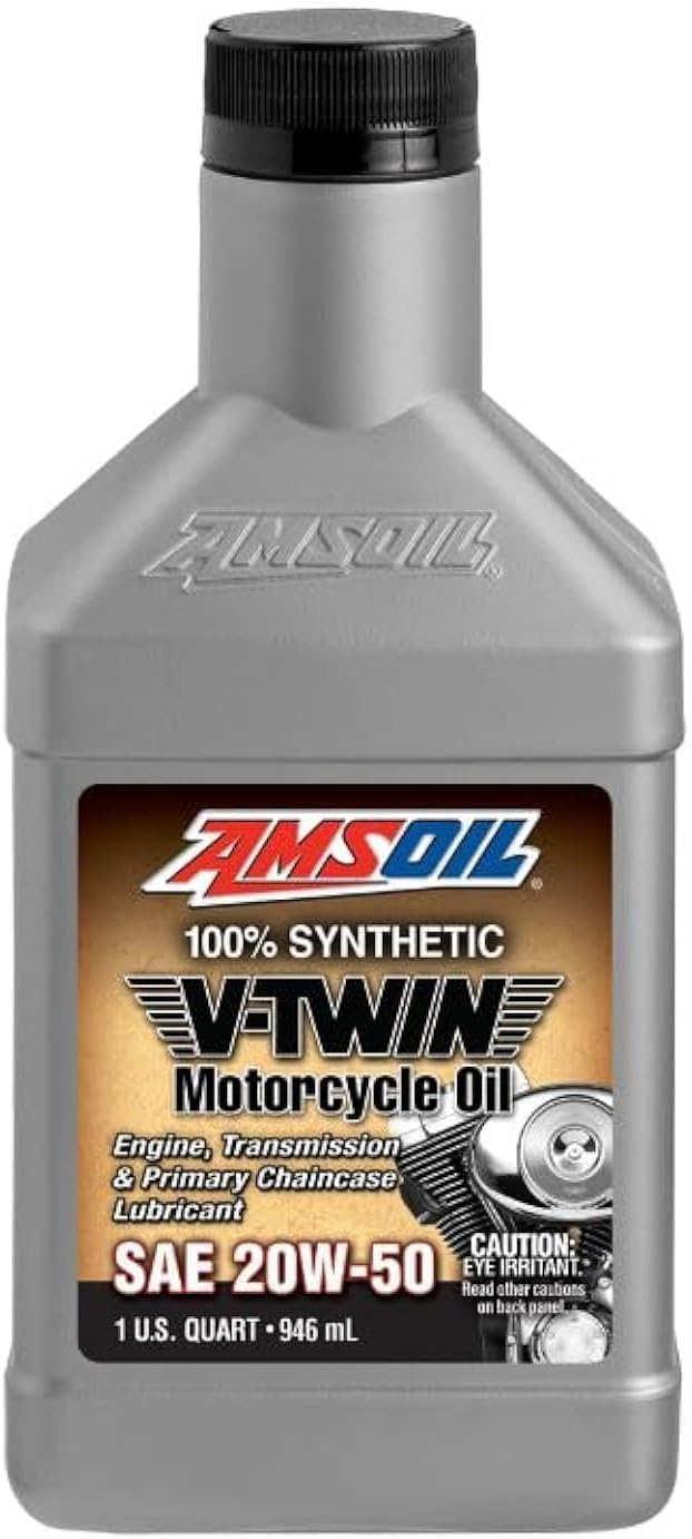 AMSOIL V-Twin 20W-50 Full Synthetic Motorcycle Oil