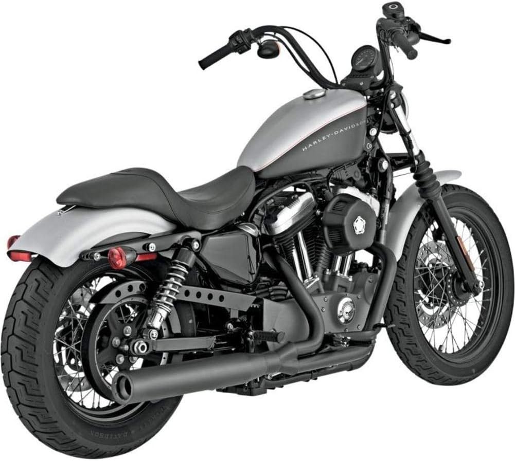 Best 2 Into 1 Exhaust For Harley Bagger 7 Vance Hines Blackout 2-into-1 exhaust Twin Cam Harley Touring
