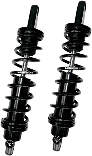 Best Harley Touring Shocks 3 Legend Suspension 1310-0959 REVO-A Adjustable Coil Suspension 13in Standard Black