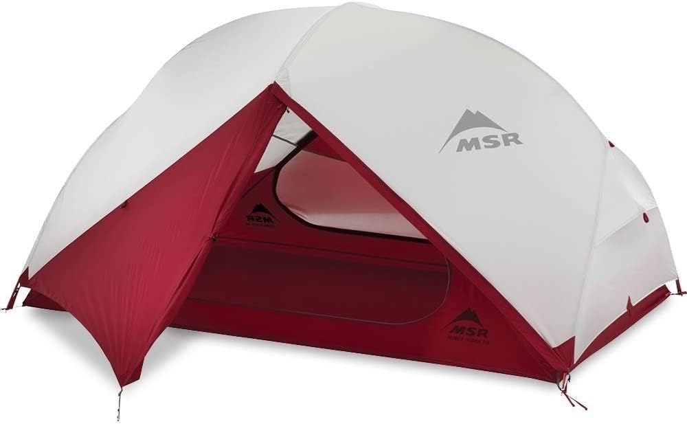 MSR Hubba Hubba NX 2 Person motorcycle camping tent