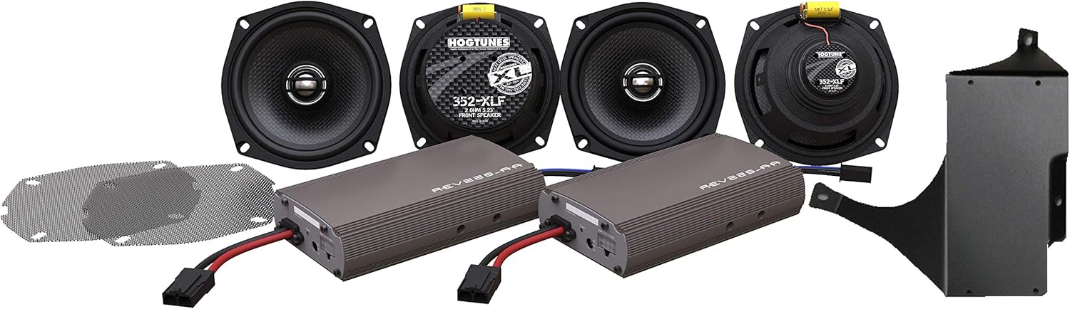 Hogtunes ULTRA KIT-XL amp speaker kit for Harley Davidson