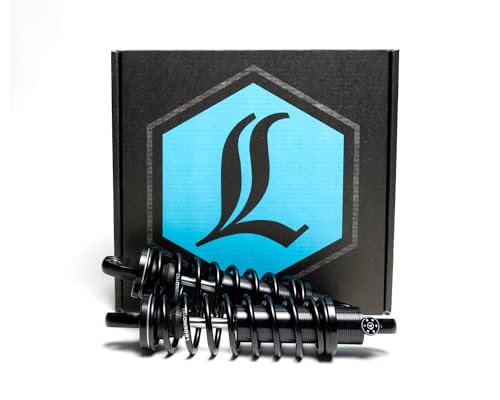 Best Harley Touring Shocks 5 Legend Suspensions 1310-0959 FL Touring Revo-A Black Rear Shocks 1999-2024 Standard 13in