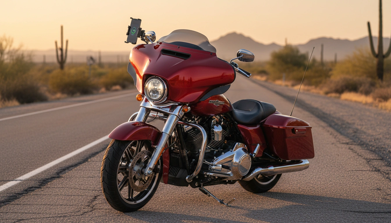 best phone mount harley touring
