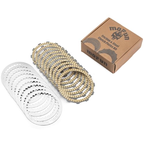 Extra Plate Friction Steel Clutch Kit for Harley Softail Touring Dyna