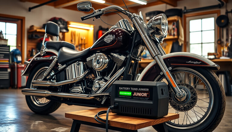 harley davidson battery tender garage