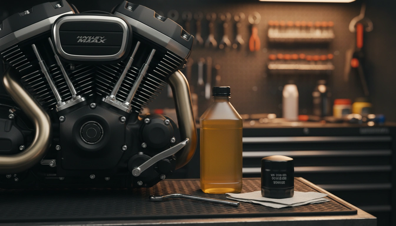 harley revolution max oil capacity