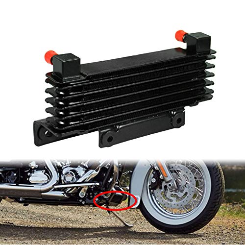 HDBUBALUS oil cooler radiator for Harley Touring Road King FLHR 2009-2016