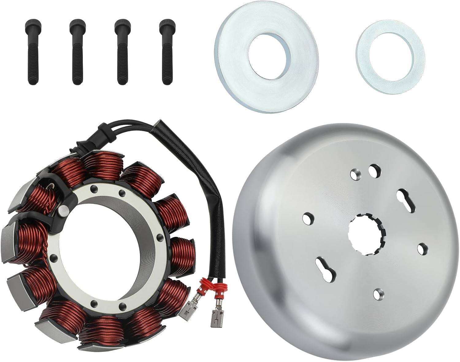 JAVIK 45 amp stator and flywheel rotor kit for Harley-Davidson Touring