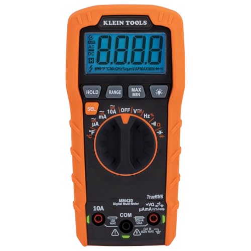 Klein Tools MM420 Digital Multimeter for ignition coil resistance testing