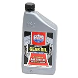 Lucas Oil 10791 Synthetic SAE 75W-140 V-Twin Gear Oil