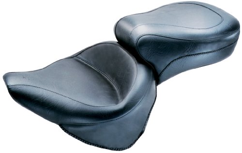 Mustang Vintage Wide Touring 1-Piece Seat for Heritage Softail FLSTN