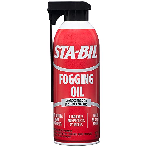 STA-BIL Fogging Oil for engine cylinder storage protection