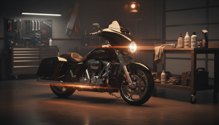 what to clean harley davidson with
