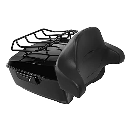 XMT-MOTO King Tour-Pak with Luggage Rack and Backrest for Harley Davidson 2014-2025 Touring