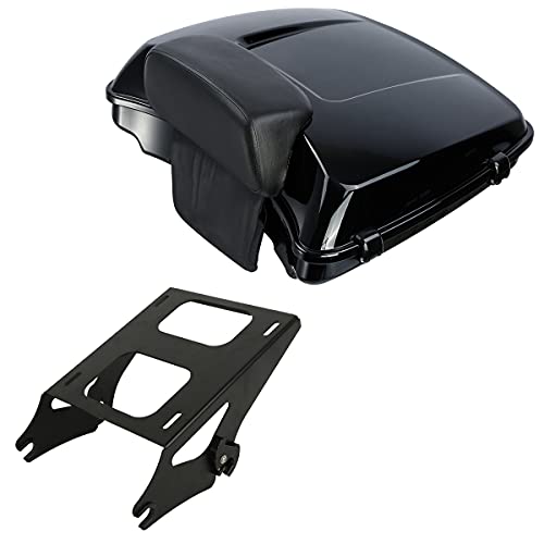 XMT-MOTO Razor Tour-Pak with Backrest and Luggage Rack for Harley Davidson 2014-2025 Touring