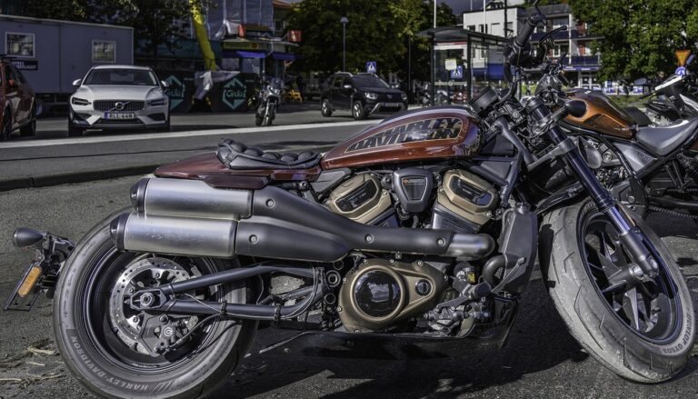 Harley-Davidson Sportster S RH1250S with Revolution Max 1250T engine, right-side profile
